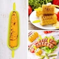 thumbnail image 2 of Corn on the Cob Tray, 9.5x3x1.3in (2 Packs) Large Plastic Corn on the Cob Serving Dishes Server Kitchen Holder for Summer Outdoor Picnic Grilling Party Gift Sets of 4 - 8 Total Corn Trays, 2 of 7