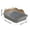 Gray, variant on High Side Enclosed Cat Litter Box with Splash-Proof Design & Built-in Pedal, Includes Scoop – Spacious, Leakproof and Easy to Clean for Adult Cats