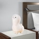 thumbnail image 5 of Peluches de alpaca, peluche de alpaca, cómodos, decoración del hogar, ligeros, kawaii Blanco, 5 of 7