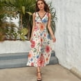 thumbnail image 5 of Floral Vestido Sin Mangas Vestidos Para Mujer, Vestido Suelto De Verano 2025, 5 of 5