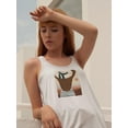 thumbnail image 2 of Sunseeker Bathers I Racerback Tank Women -Victoria Borges Designs, Female XX-Large, 2 of 4