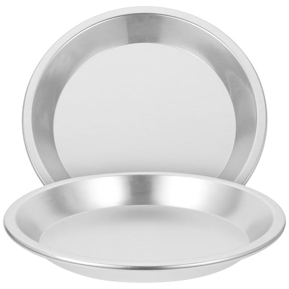 MasteelfCA 2Pcs Pie Baking Pan Multifunctional Baking Tray Non-Stick Oven Tray Pancake Oven Pan Baking Pan