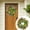 Green, variant on Home Decor Texas Wreath 1 Piece Of Spring And Summer Flower Decoration Front Door Wall Hanging Suitable For Weddings Parties Green Wreath Practical 17.7"