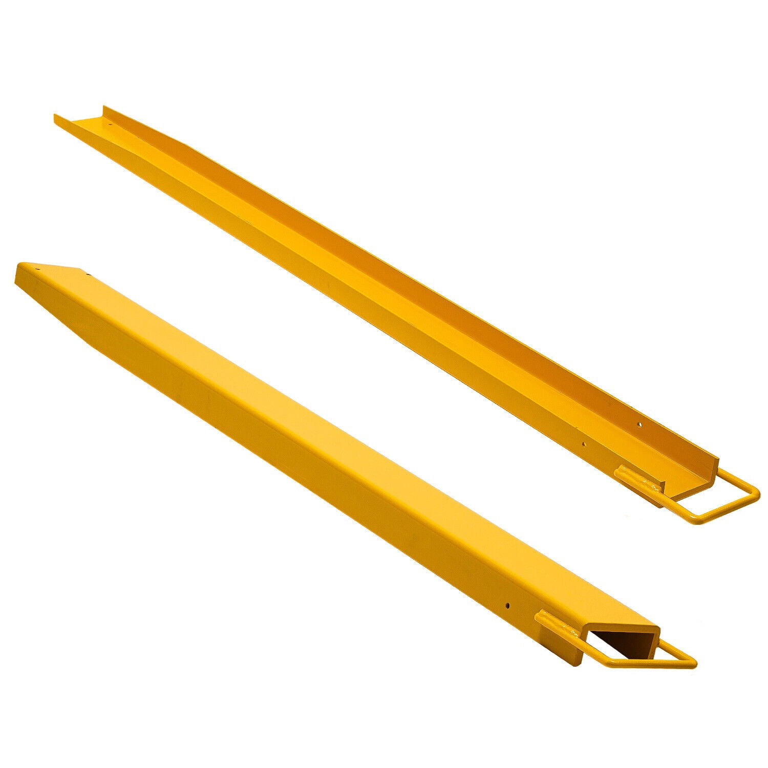 RVNI 2X 96" 4.5" Wide Pallet Forks Forklift Extension High Tensile for Skid Steer  Truck Tractor Attachments