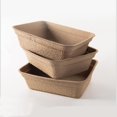 thumbnail image 1 of AIR-Disposable Cat Litter Box（3 Pack）, Disposable Litter Box and Paper Cat Litter Tray for Cats,Hamster, Guinea Pig, Mice, Small Animals MultilayerSturdy, Leak Resistant and Sustainable (Large), 1 of 4