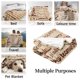 thumbnail image 4 of LHSHID Gift for 25th Wedding Anniversary 25th Silver Wedding Anniversary Gifts Happy Anniversary Marriage Gifts for Wife Husband Him Her Anniversary Decorations Blanket 60x80in, 4 of 6