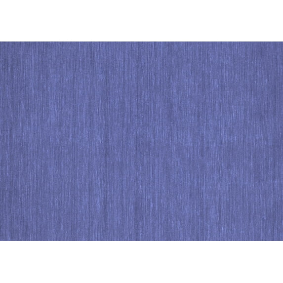 Ahgly Company Indoor Rectangle Abstract Blue Contemporary Area Rugs, 7' x 10'