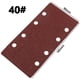 thumbnail image 2 of Papel de lija para lijadora orbital 93 x 185 número de agujeros 8 agujeros lija flocada rectangular 15 hojas, 2 of 5