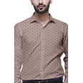 thumbnail image 4 of BESTMAN Cotton Shirt With Pockets Spread Collar Button Down Formal Shirt, 4 of 5