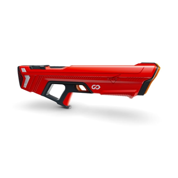Open Box SPYRA Electric Water Blaster, Outdoor LED Squirt Toy Game, SpyraGO, Red