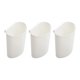 thumbnail image 1 of 3pcs Hanging Storage Cup Rolling Cart Accessory Cart Mounted Storage Bucket Plastic Storage Cup, 1 of 2