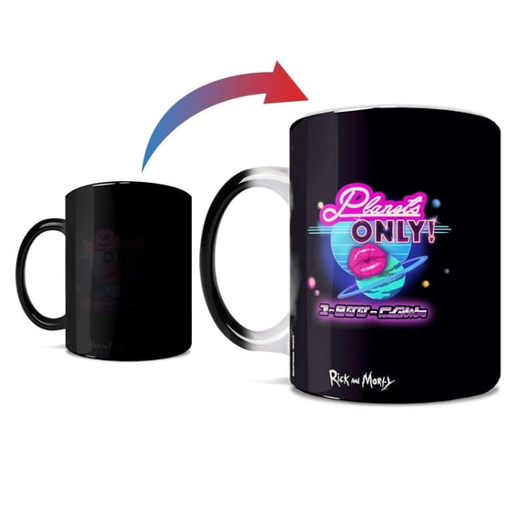 Rick and Morty (Planets Only) Morphing Mugs® Heat-Sensitive Mug MMUG1328