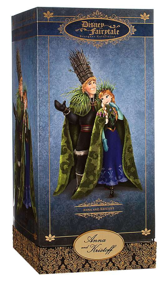 disney fairytale collection anna & kristoff von eingefrorenen limited edition doll set
