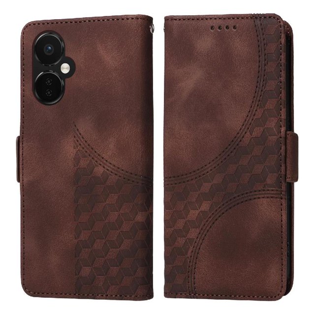 Funda GANGXUN para OnePlus Nord CE 3 Pro con diseño acolchado elegante, cuero PU, protección total y ajuste preciso