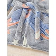 thumbnail image 6 of WIBACKER Fleece Bathrobe for Boy Girl Toddler Kids Cartoon Ear Hooded Towels Spa Beach Plush Robe, 6 of 10