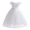 thumbnail image 2 of Girl Sequins Backless Dress Wedding Bridesmaid Birthday Gown, Size 3-10Y, 2 of 7