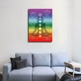 thumbnail image 2 of AVOI Chakra Chart Poster-7 Chakra Yoga Spiritual Wall Art Decor Crystal Reiki Knowledge Infographic Energy Healing Meditation Zen Art Hippy Room Decor Unframe: 8x10inch(20x25cm), 2 of 5