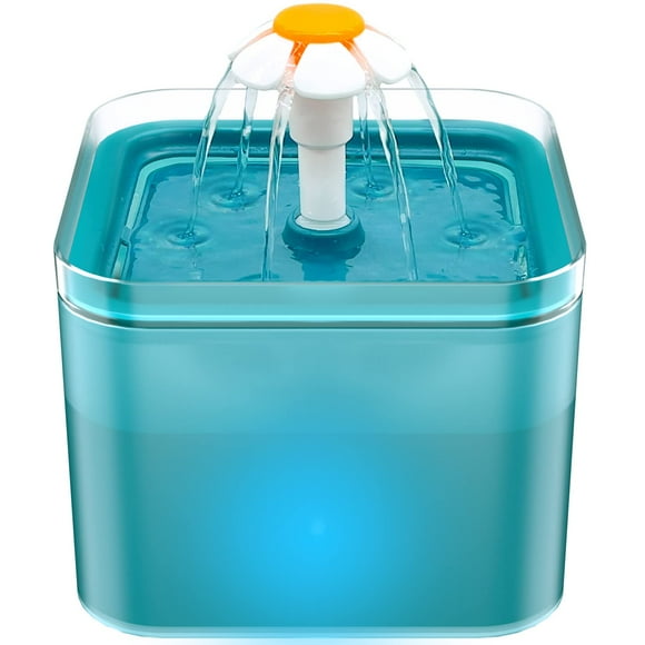 Fuente de agua AONBOY Cat Fountain 2L para gatos y perros pequeños