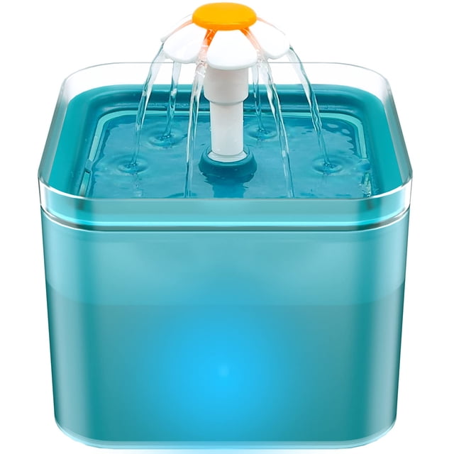 Fuente de agua AONBOY Cat Fountain 2L para gatos y perros pequeños