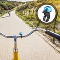 thumbnail image 2 of Alloy Mini One Touch Bike Handlebar Bell Ring Horn Lever Cycle Push Bike (Blue), 2 of 8