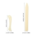 thumbnail image 2 of FUTUREORYY 2Pcs Letter Opener Paper Craft Tool in Beige for Bookbinders and Back to School, 2 of 8