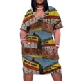thumbnail image 1 of Vestido holgado con bolsillos de Waffle House, vestido de verano para mujer 2025, vestidos de fiesta de playa para mujer, vestidos de noche para mujer 2025, 1 of 6