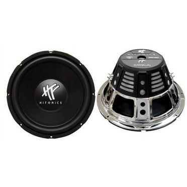 HIFONICS HFX12D4  12" 1600W Car Audio DVC Subwoofers Power Bass Subwoofers (2)