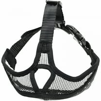 GASTROPOD Short Snout Dog Muzzle,Adjustable Breathable French Bulldog Mesh Flat Face Dog Anti Biting Mask Soft Panting Pet Supplies for Chewing Barking Training Grooming Dog Muzzle for Small Dogs