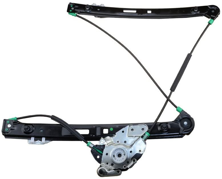 A-Premium Power Window Regulator Without Motor for BMW E46 323i 325i 325xi 328i 330i 330xi Front Left Driver Side 