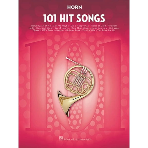 101 Hit Songs: For Horn, (Paperback)