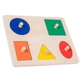 thumbnail image 1 of Wood Shape Puzzles Memory Games Learning Puzzle for Game Match Geometric square, 1 of 9