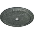 thumbnail image 3 of Ekena Millwork 27 1/2"OD x 4"ID x 1 1/2"P Winsor Ceiling Medallion (Fits Canopies up to 4"), Hand-Painted Athenian Green Crackle, 3 of 5