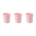 thumbnail image 3 of Wweixi Durable Trash Bin With Anti Slide Bottom Reliable And Convenient Prevents pink large size 3Set, 3 of 6