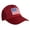 Red, variant on American Flag Patch Rope Hat-Red