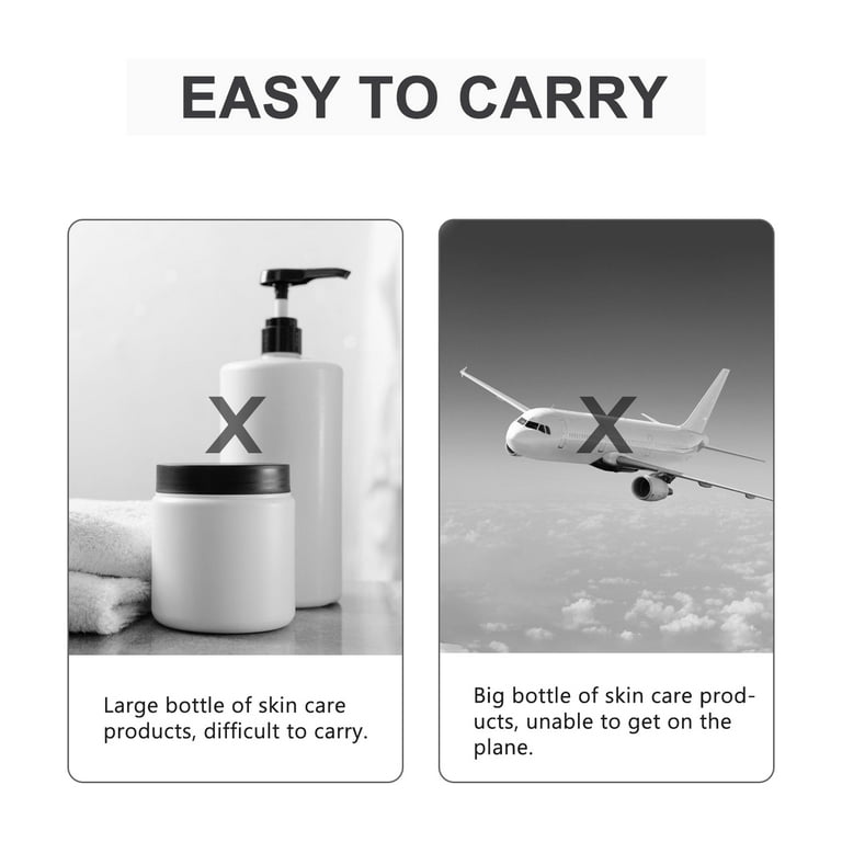 OUNONA PCS Bottle Bottled Travel Sub-bottles Sunscreen Spray