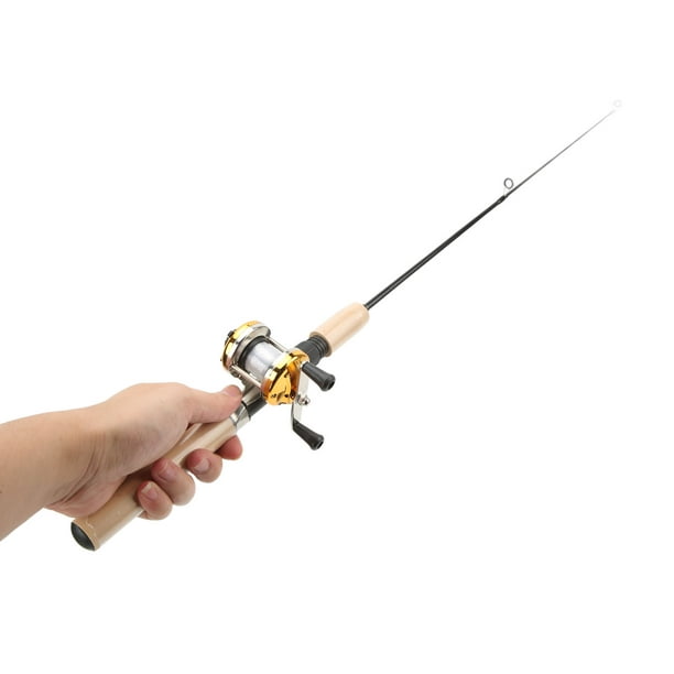 Ice Fishing Combo, Metal Reel Copper Pendant Bobber Ice Fishing Tool With  Fishing Line For Winter 