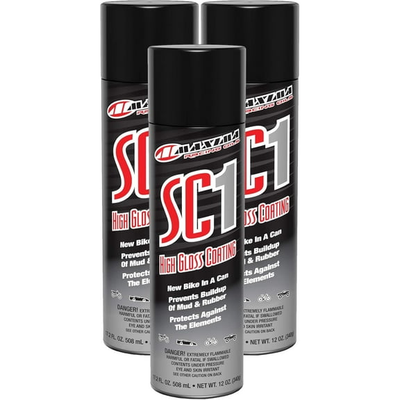 Maxima 78920-3PK SC1 High Gloss Coating 51.6 FL. OZ. 1524 mL - NET WT. 36 OZ. (1020g), 3-Pack