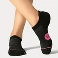 thumbnail image 4 of 3 Pairs Ankle Running Socks Low Cut Breathable Sports Tab Cushioned Casual Cotton Socks for Men and Women , Athletic Cushioned Low Cut Running Socks for a Secure Fit, 4 of 8