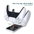 thumbnail image 3 of PS5 Dual Controller Charging Dock - Fast Charging Station for PlayStation 5 Wireless Controllers, USB-Powered Dual Charger Base with Overcharge Protection, 3 of 5