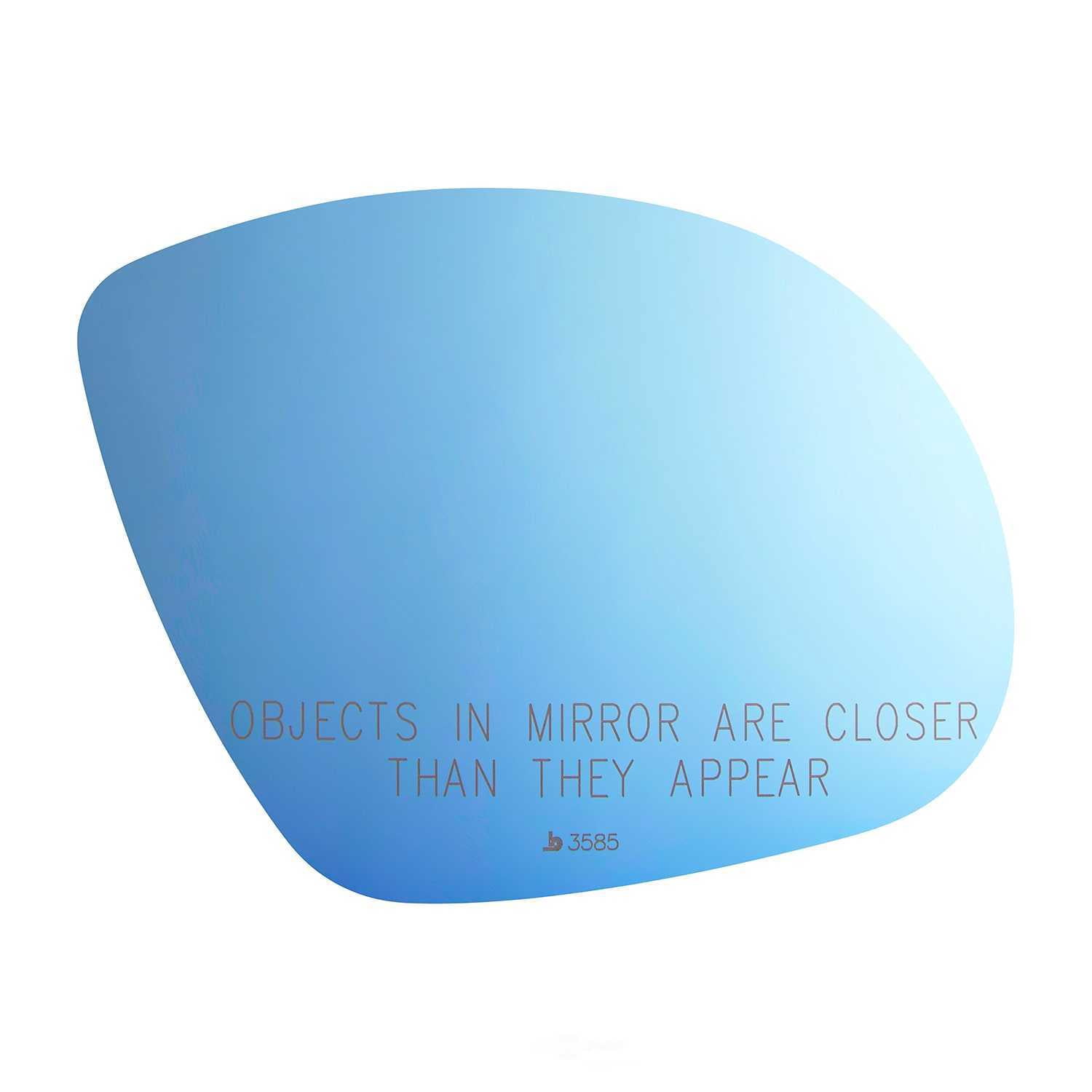 Burco 3585 Passenger Side Convex Replacement Mirror Glass for BMW M3
