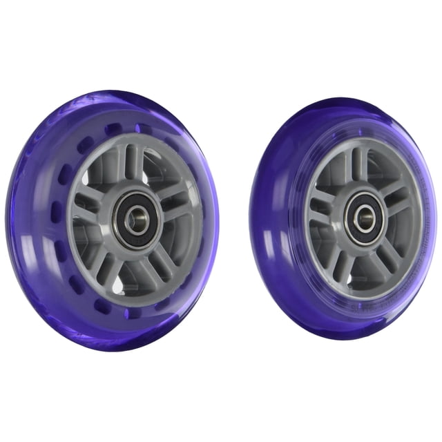 Ruedas de patinete Razor PU serie A con rodamientos, juego de 2 unidades Purp