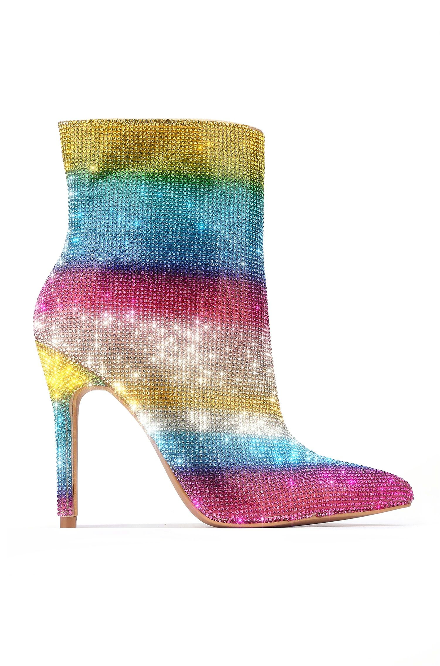 Cape Robbin Cape Robbin Color Trap Pointed Toe Multicolor Stiletto