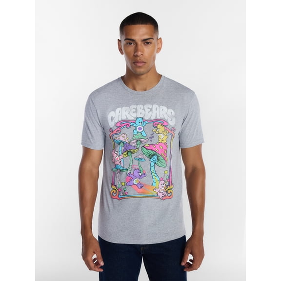 Care Bears Men's and Big Men's Dazed and Enthused Graphic Tee, Sizes S-3XL
