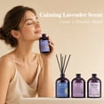 thumbnail image 5 of SCENTORINI Lavender Reed Diffuser for Home, Aromatherapy Essential Oil Reed Diffuser for Sleep, 4 Pack, 5 of 8