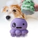 thumbnail image 2 of Cepillo de ducha para mascotas Cepillo de champú para mascotas Cepillo de baño y masaje para gatos y perros Cepillo de silicona suave para cachorros Fácil de agarrar y fabricante, 2 of 8