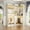White Oak, variant on Homieasy Freestanding Corner Wardrobe Armoires, Open Wardrobe Organizer with 7 Shelves & 4 Hanging Rods for Walk-In Closet, Bedroom, 1200+ lbs Capacity, White Oak