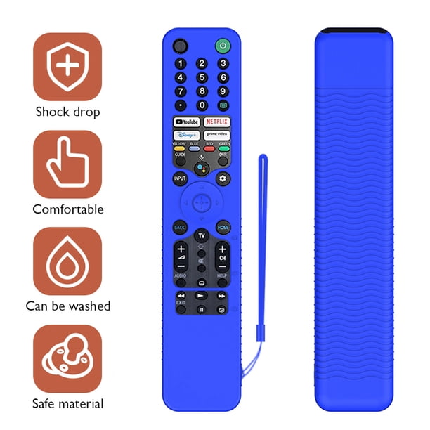 Para Sony RMF-TX520U MG3-TX520U Smart TV Control remoto cubierta de silicona a prueba de polvo