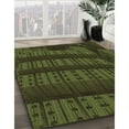 thumbnail image 2 of Ahgly Company Indoor Square Patterned Midnight Gray Area Rugs, 7' Square, 2 of 6