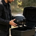 thumbnail image 7 of Ventilated Electric Scooter With Flip Up Clear Visor Lightweight Shock Absorbing Safety Hard Hat For E Bike Moped Motorcycle Commute Rainy Outdoor Riding Gear, 7 of 7