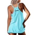 thumbnail image 3 of Robe Athlétique pour Femmes Mode Mini Robe Combinaison Surdimensionnée avec Poches Zippées Shorts Intégrés Double Poche, 3 of 5